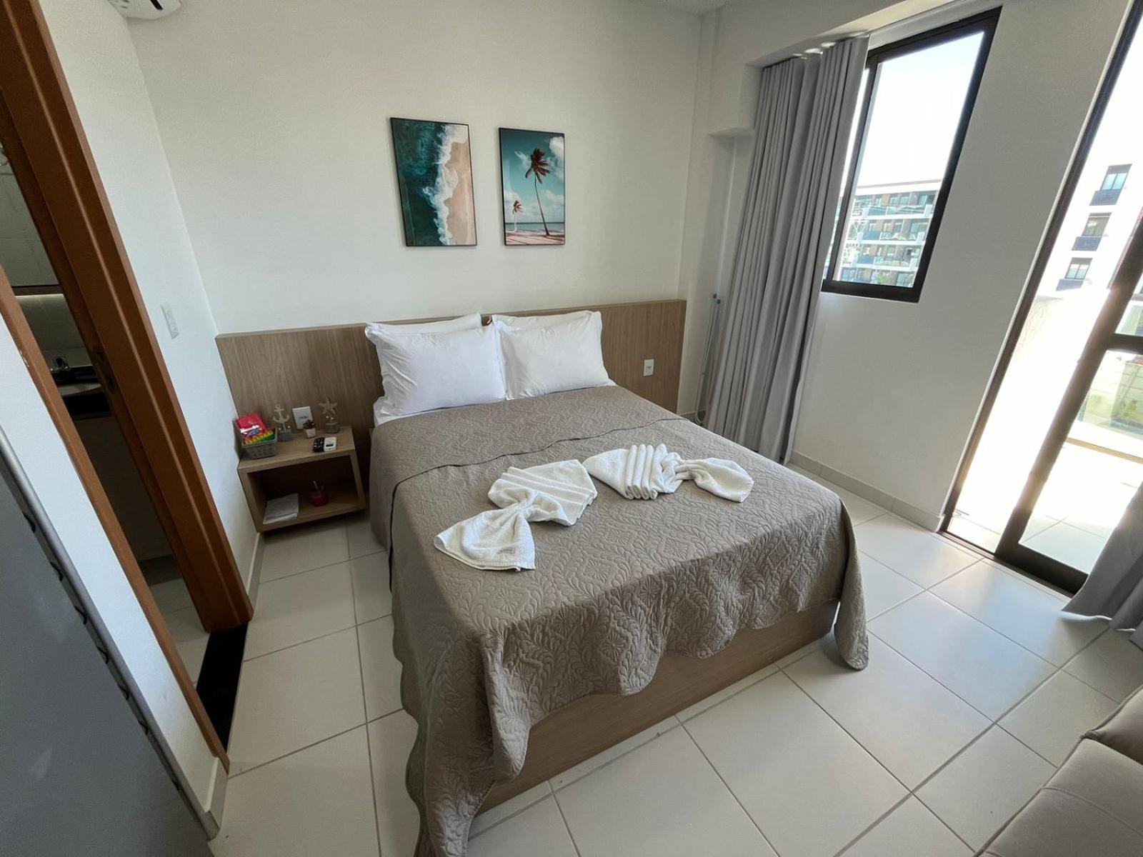 Apartamento Mana Beach - Flat Mobiliado Em Muro Alto