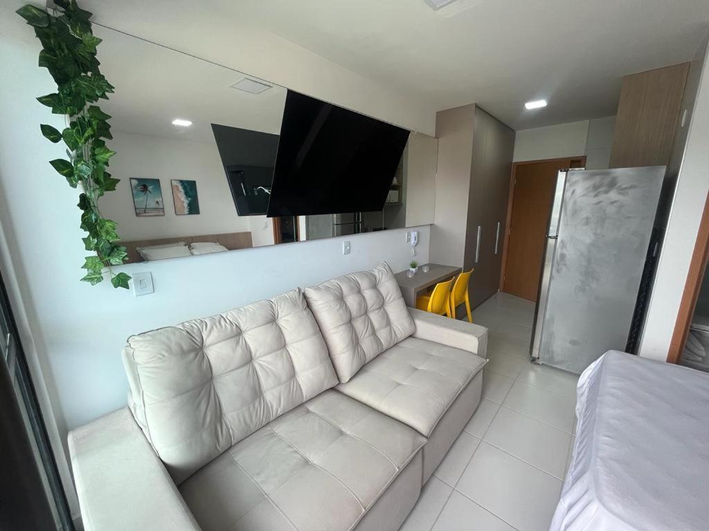 Mana Beach - Flat Mobiliado Em Muro Alto *
