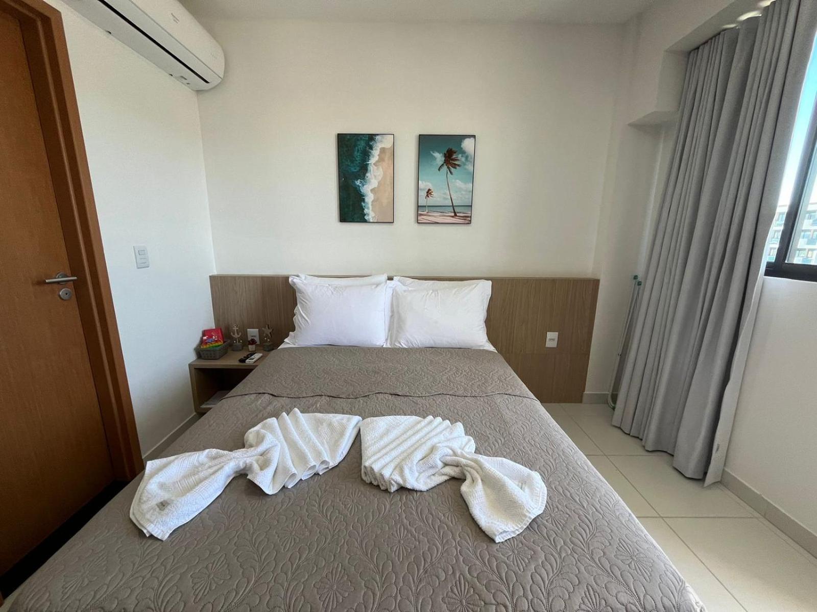 Apartamento Mana Beach - Flat Mobiliado Em Muro Alto *