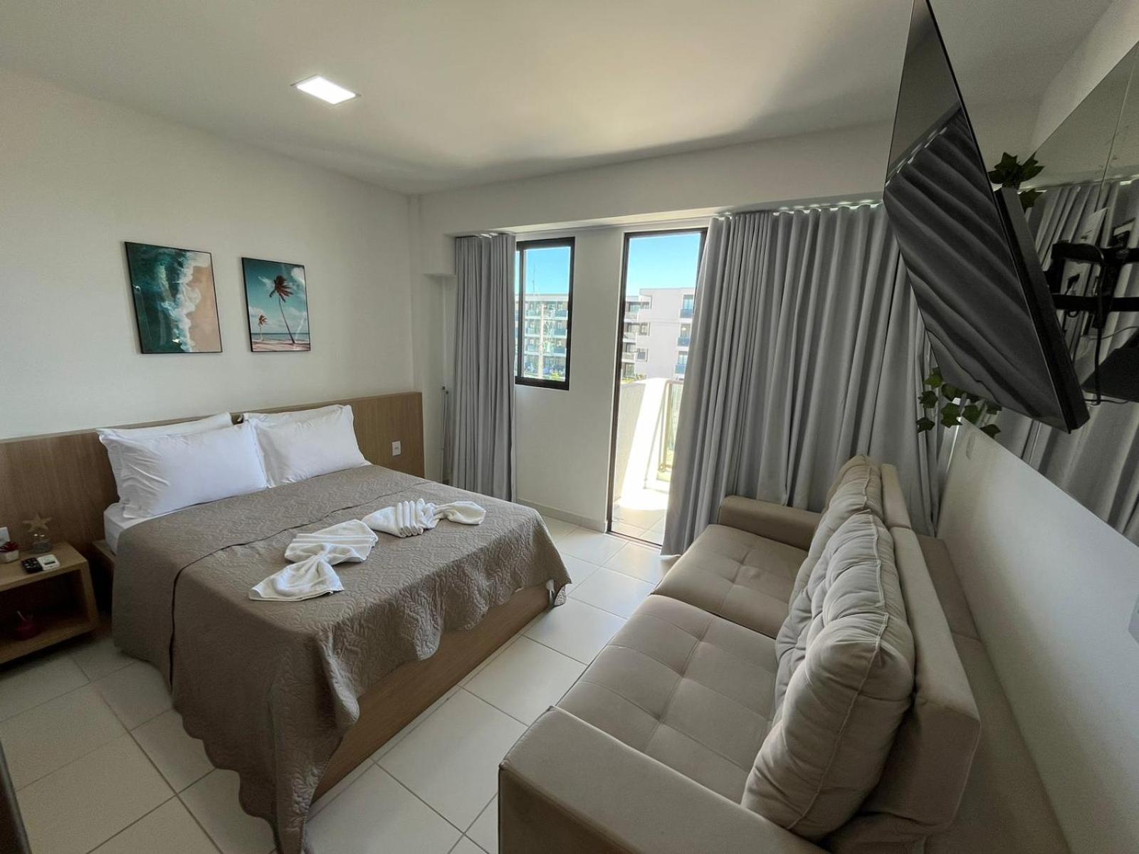 Mana Beach - Flat Mobiliado Em Muro Alto Apartamento